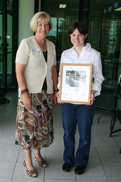 Louise and Environment Committee chair Jane Hennebry 